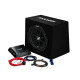 12″ Ported Enclosure + Amp + Wiring Kit (44KKP212)
