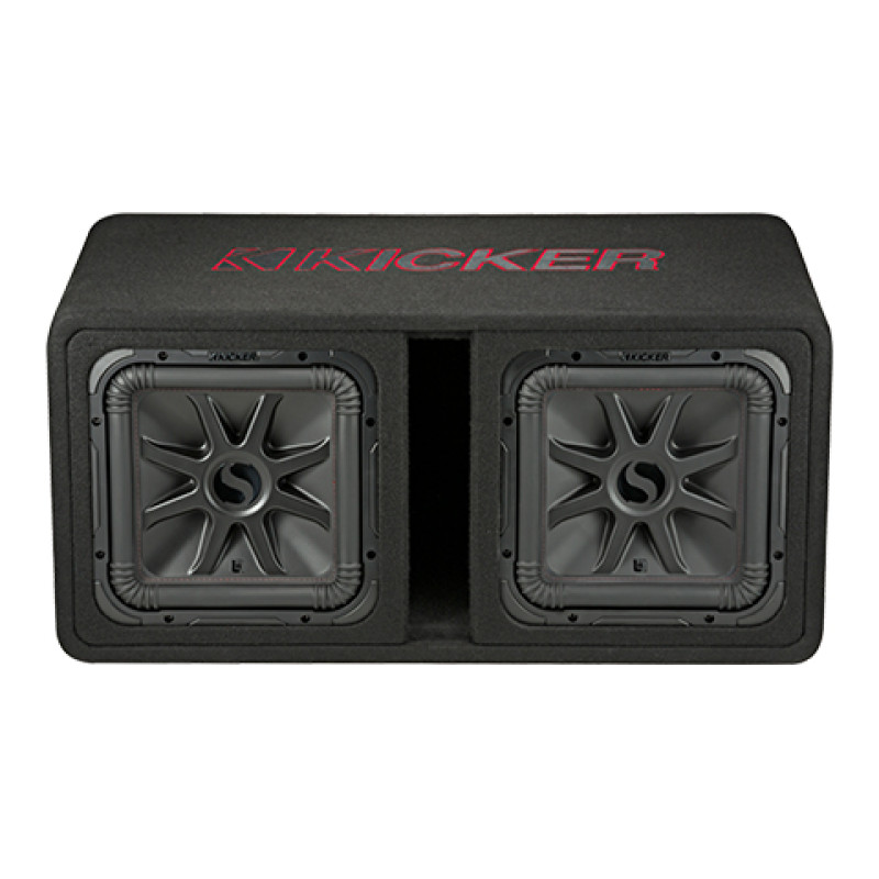 Dual 12" L7R 2-Ohm Enclosure (45DL7R122)
