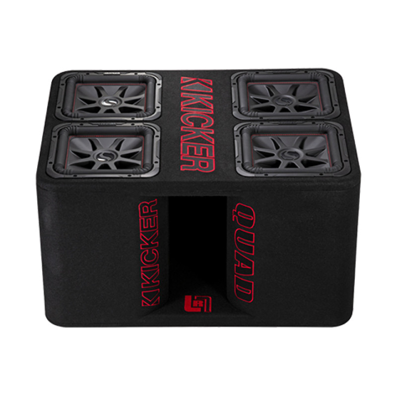 QUAD 12" L7R 2-Ohm Enclosure (47QL7R122)